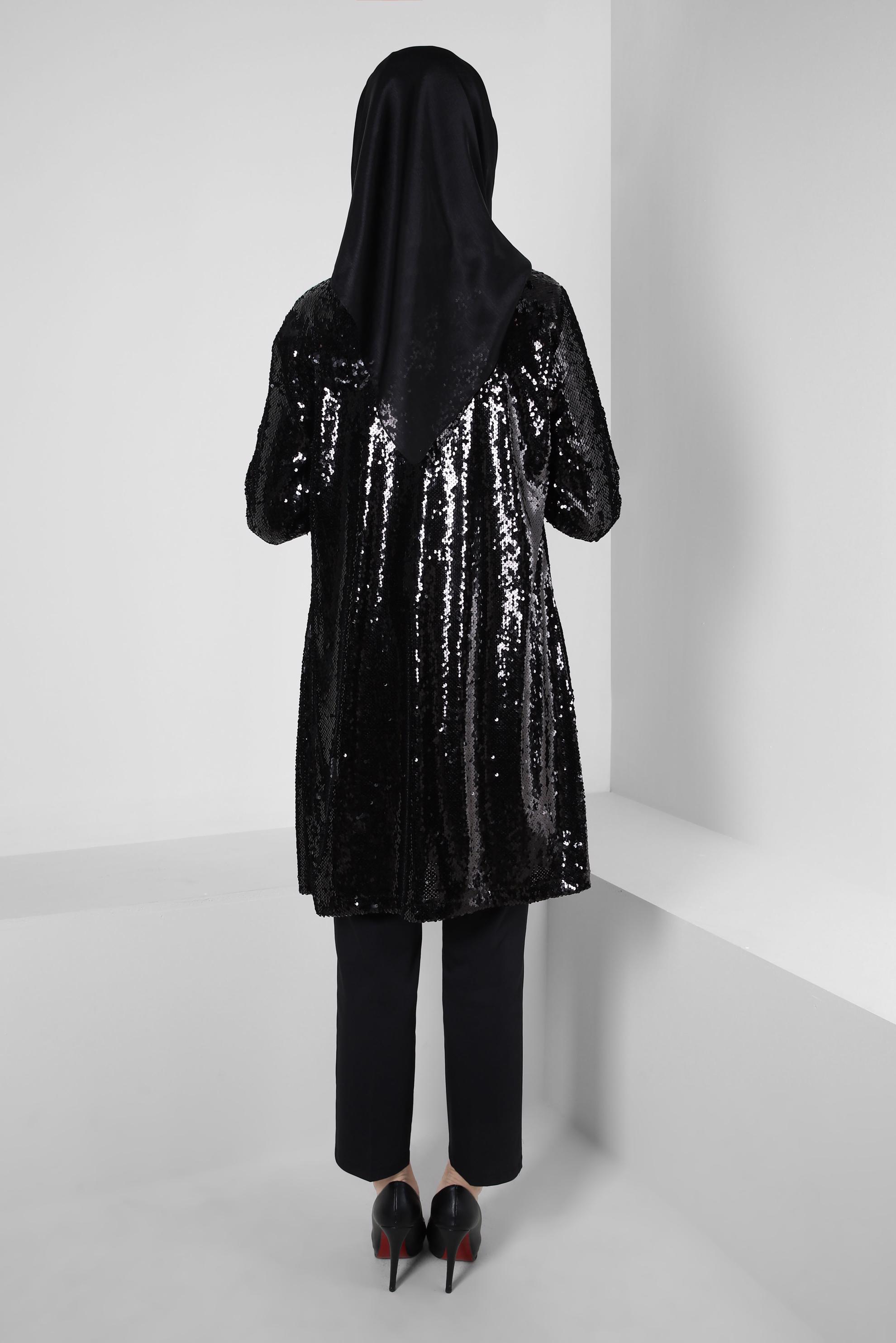 Tesettür giyim SİYAH DAR PAÇA KLASİK PANTOLON 70534